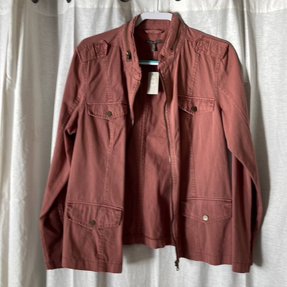 Dusty rose jacket. Brand new with tags